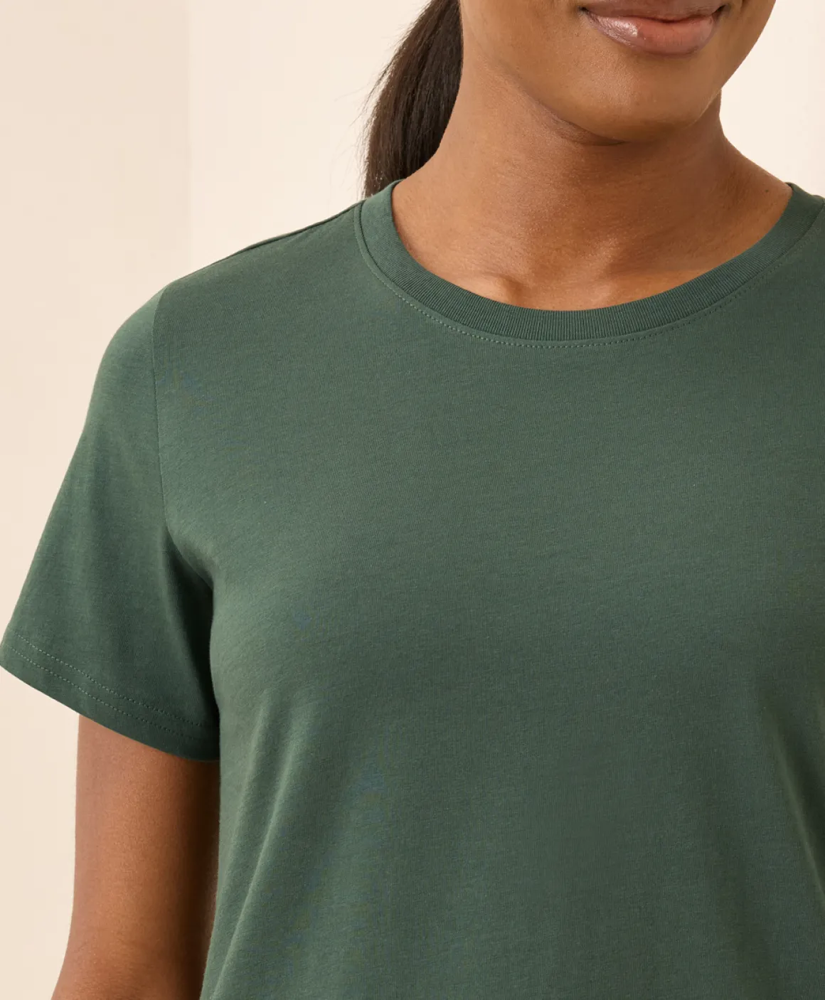 Organic Softspun Crew Neck Tee