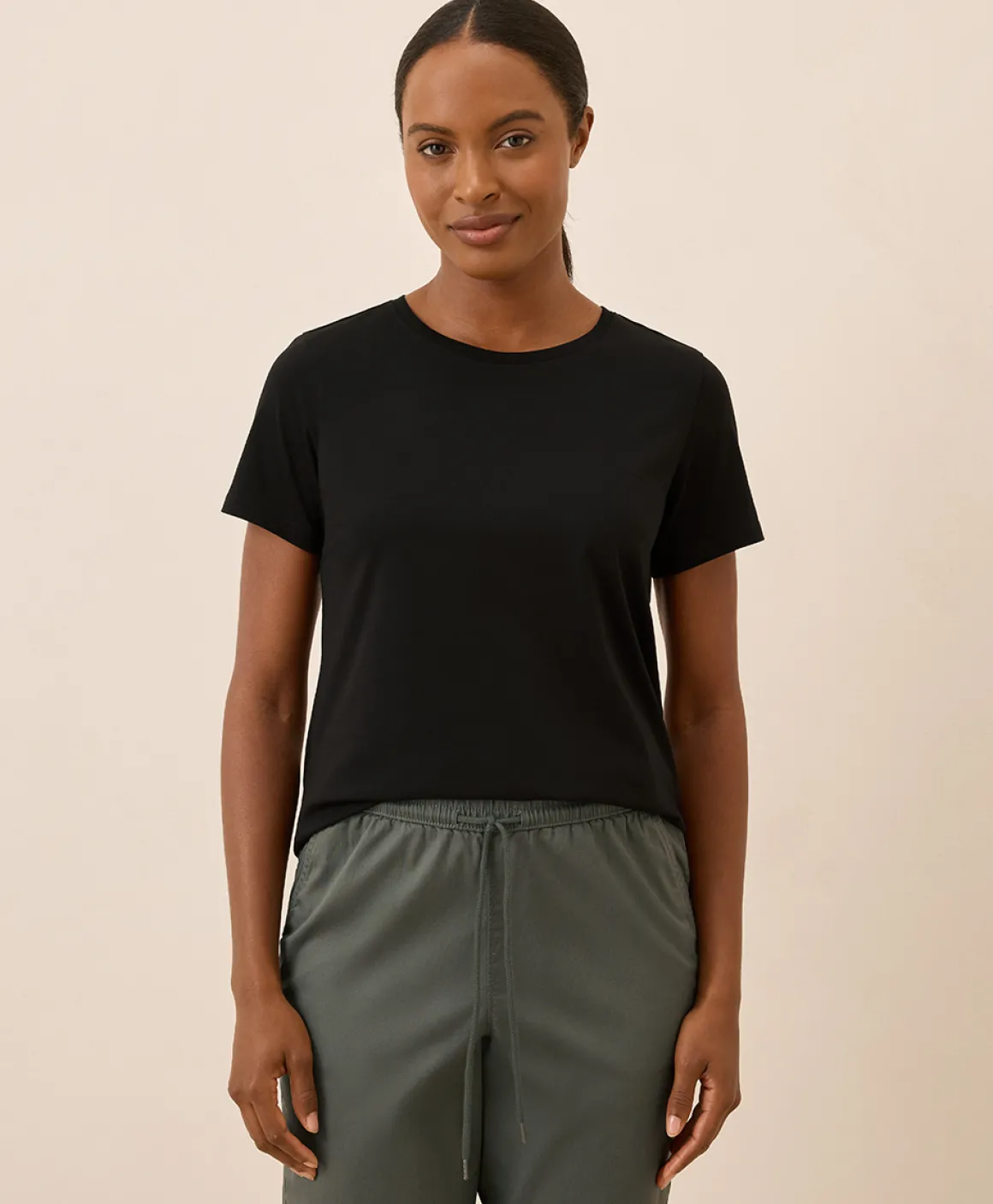 Organic Softspun Crew Neck Tee