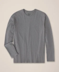 Organic Softspun Essential Crewneck Long Sleeve Tee