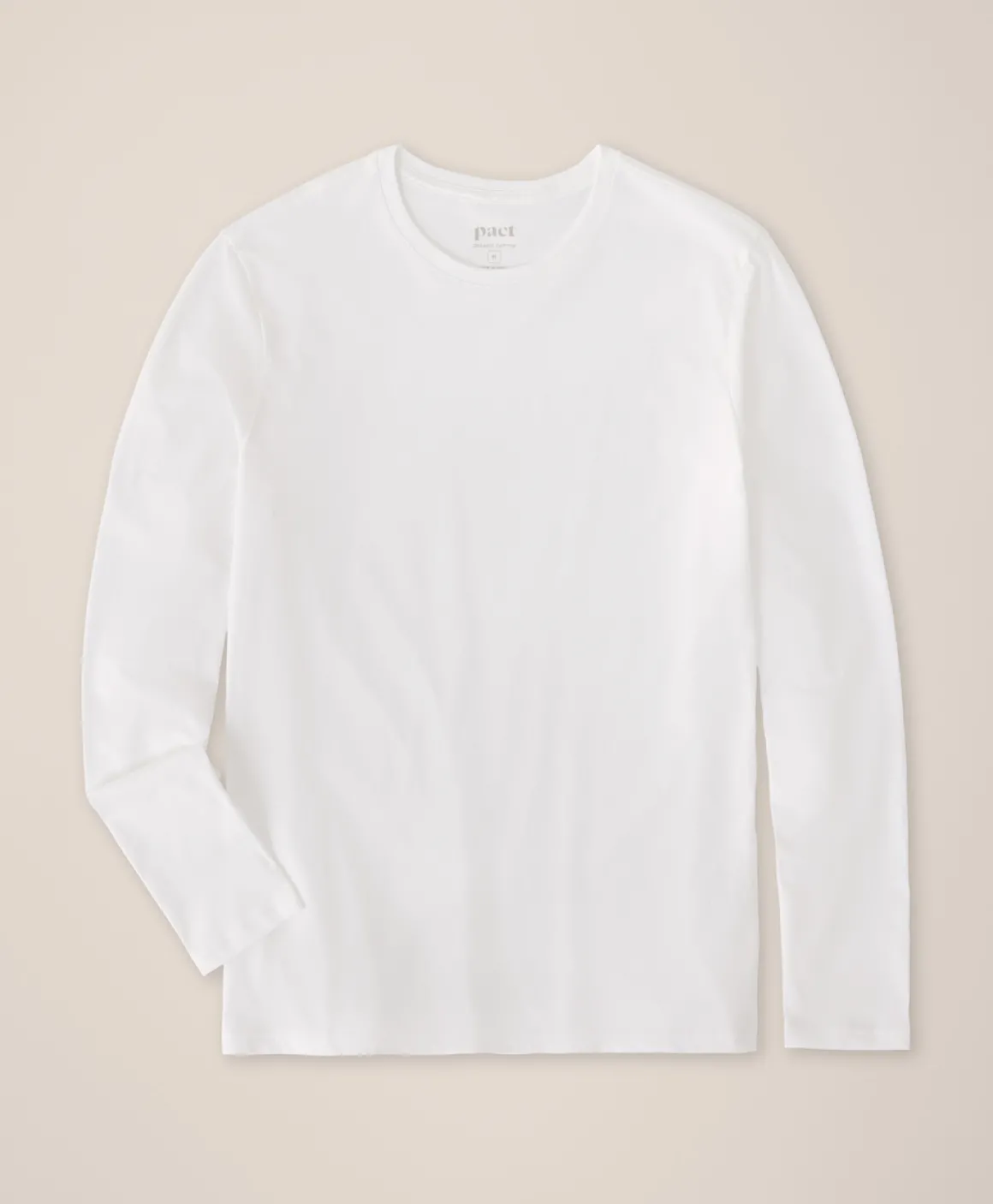 Organic Softspun Essential Crewneck Long Sleeve Tee