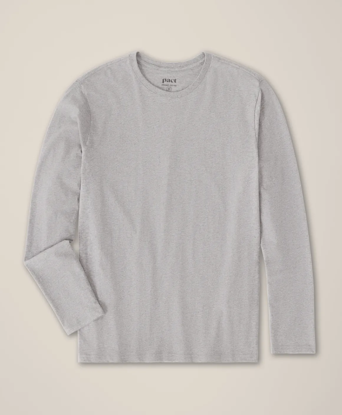 Organic Softspun Essential Crewneck Long Sleeve Tee