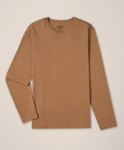 Organic Softspun Essential Crewneck Long Sleeve Tee