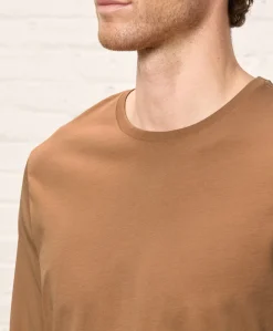 Organic Softspun Essential Crewneck Long Sleeve Tee