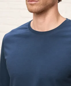 Organic Softspun Essential Crewneck Long Sleeve Tee