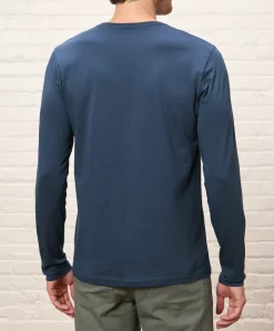 Organic Softspun Essential Crewneck Long Sleeve Tee