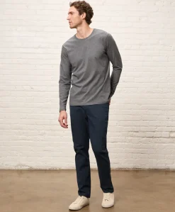 Organic Softspun Essential Crewneck Long Sleeve Tee