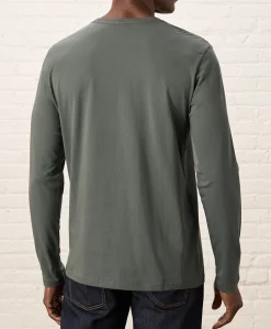 Organic Softspun Essential Crewneck Long Sleeve Tee