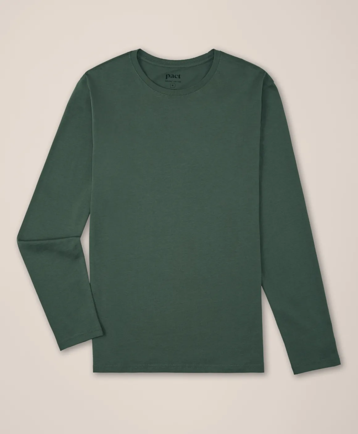 Organic Softspun Essential Crewneck Long Sleeve Tee