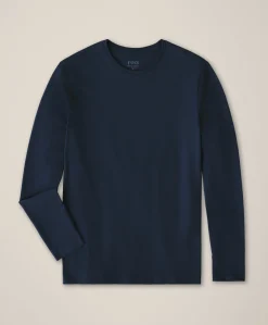 Organic Softspun Essential Crewneck Long Sleeve Tee