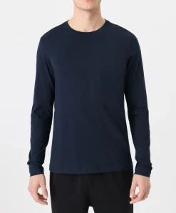 Organic Softspun Essential Crewneck Long Sleeve Tee