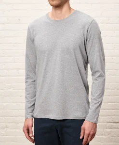 Organic Softspun Essential Crewneck Long Sleeve Tee