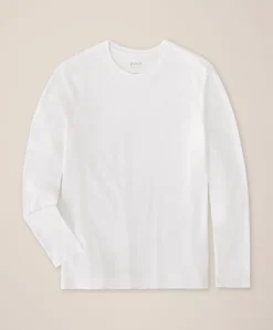Organic Softspun Essential Crewneck Long Sleeve Tee