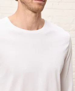 Organic Softspun Essential Crewneck Long Sleeve Tee