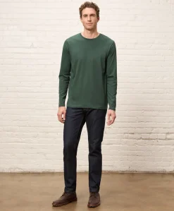 Organic Softspun Essential Crewneck Long Sleeve Tee