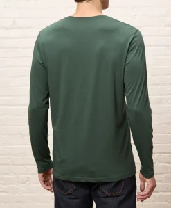 Organic Softspun Essential Crewneck Long Sleeve Tee