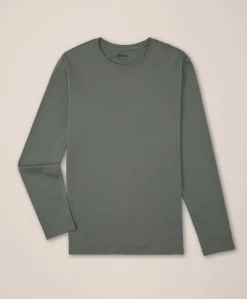 Organic Softspun Essential Crewneck Long Sleeve Tee