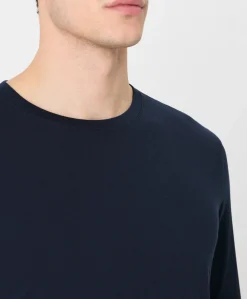 Organic Softspun Essential Crewneck Long Sleeve Tee