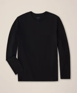 Organic Softspun Essential Crewneck Long Sleeve Tee