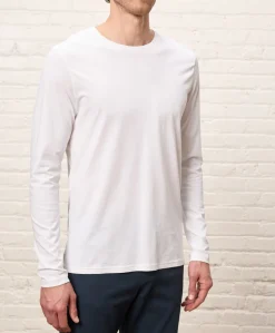 Organic Softspun Essential Crewneck Long Sleeve Tee