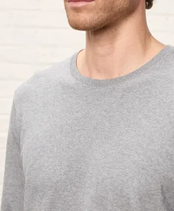 Organic Softspun Essential Crewneck Long Sleeve Tee