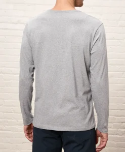 Organic Softspun Essential Crewneck Long Sleeve Tee