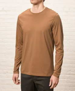 Organic Softspun Essential Crewneck Long Sleeve Tee