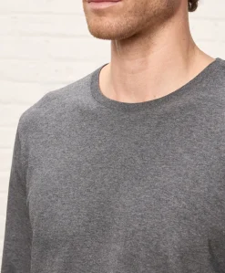 Organic Softspun Essential Crewneck Long Sleeve Tee