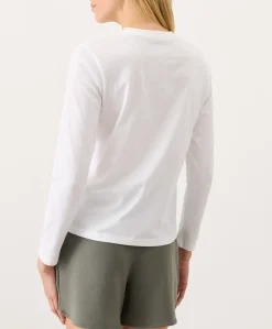 Organic Softspun Essential Crewneck Long Sleeve Tee