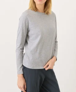 Organic Softspun Essential Crewneck Long Sleeve Tee