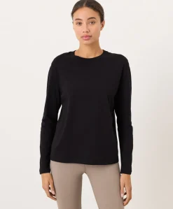 Organic Softspun Essential Crewneck Long Sleeve Tee