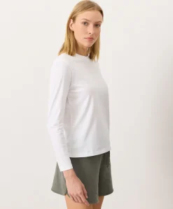 Organic Softspun Essential Crewneck Long Sleeve Tee