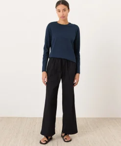 Organic Softspun Essential Crewneck Long Sleeve Tee