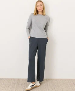 Organic Softspun Essential Crewneck Long Sleeve Tee
