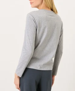 Organic Softspun Essential Crewneck Long Sleeve Tee