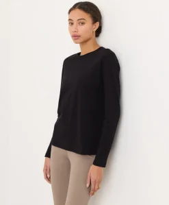 Organic Softspun Essential Crewneck Long Sleeve Tee