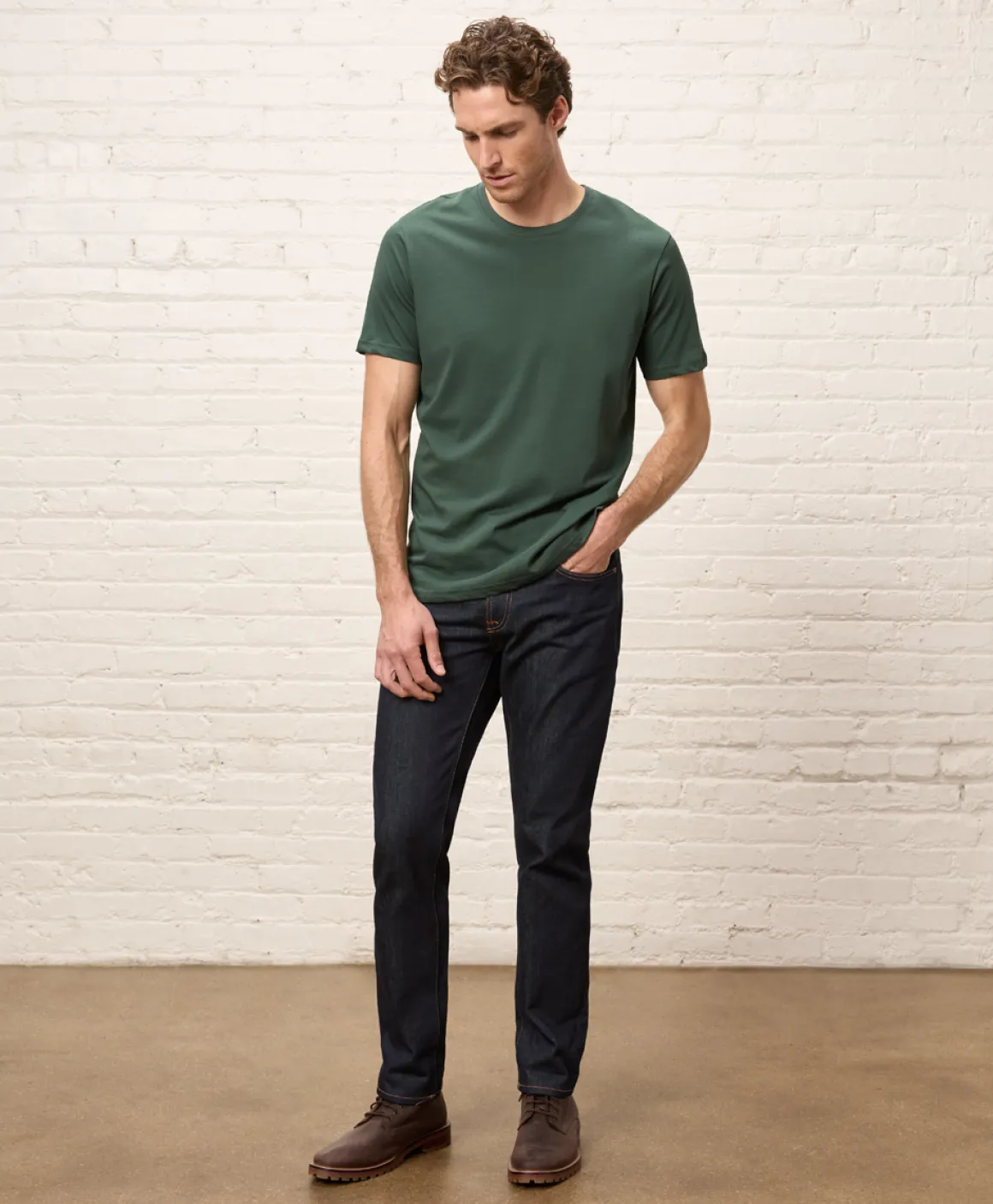 Organic Softspun Essential Crewneck Tee