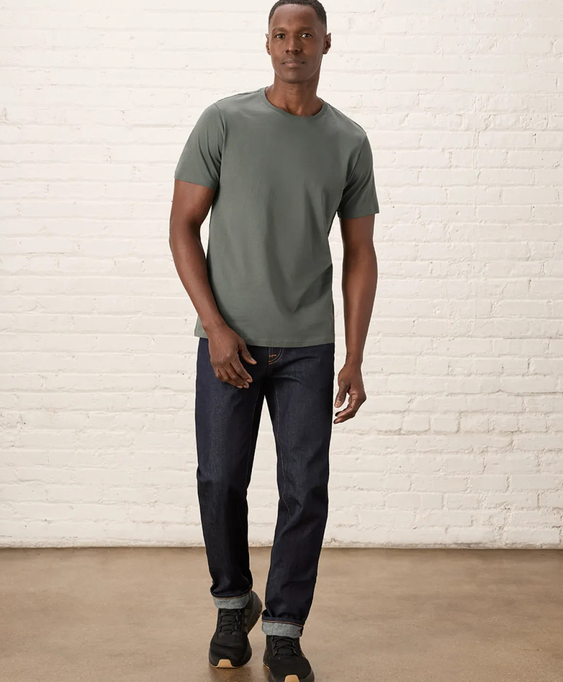 Organic Softspun Essential Crewneck Tee