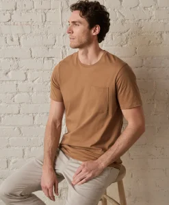 Organic Softspun Essential Pocket Crew Tee