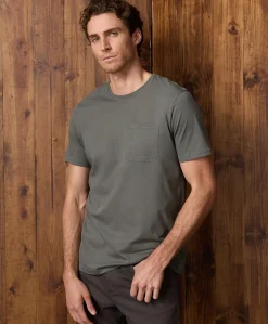 Organic Softspun Essential Pocket Crew Tee
