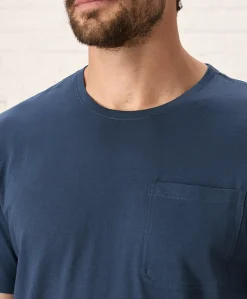 Organic Softspun Essential Pocket Crew Tee