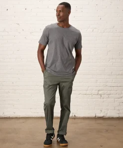 Organic Softspun Essential Pocket Crew Tee