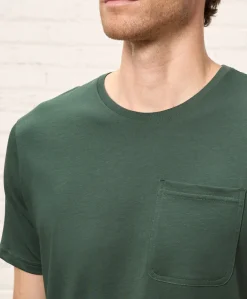 Organic Softspun Essential Pocket Crew Tee