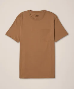 Organic Softspun Essential Pocket Crew Tee