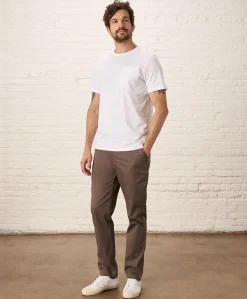 Organic Softspun Essential Pocket Crew Tee