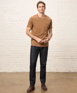 Organic Softspun Essential Pocket Crew Tee
