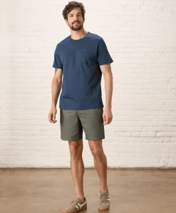 Organic Softspun Essential Pocket Crew Tee