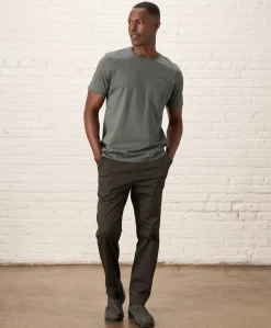 Organic Softspun Essential Pocket Crew Tee