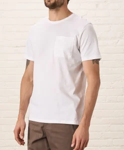 Organic Softspun Essential Pocket Crew Tee