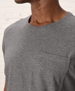 Organic Softspun Essential Pocket Crew Tee
