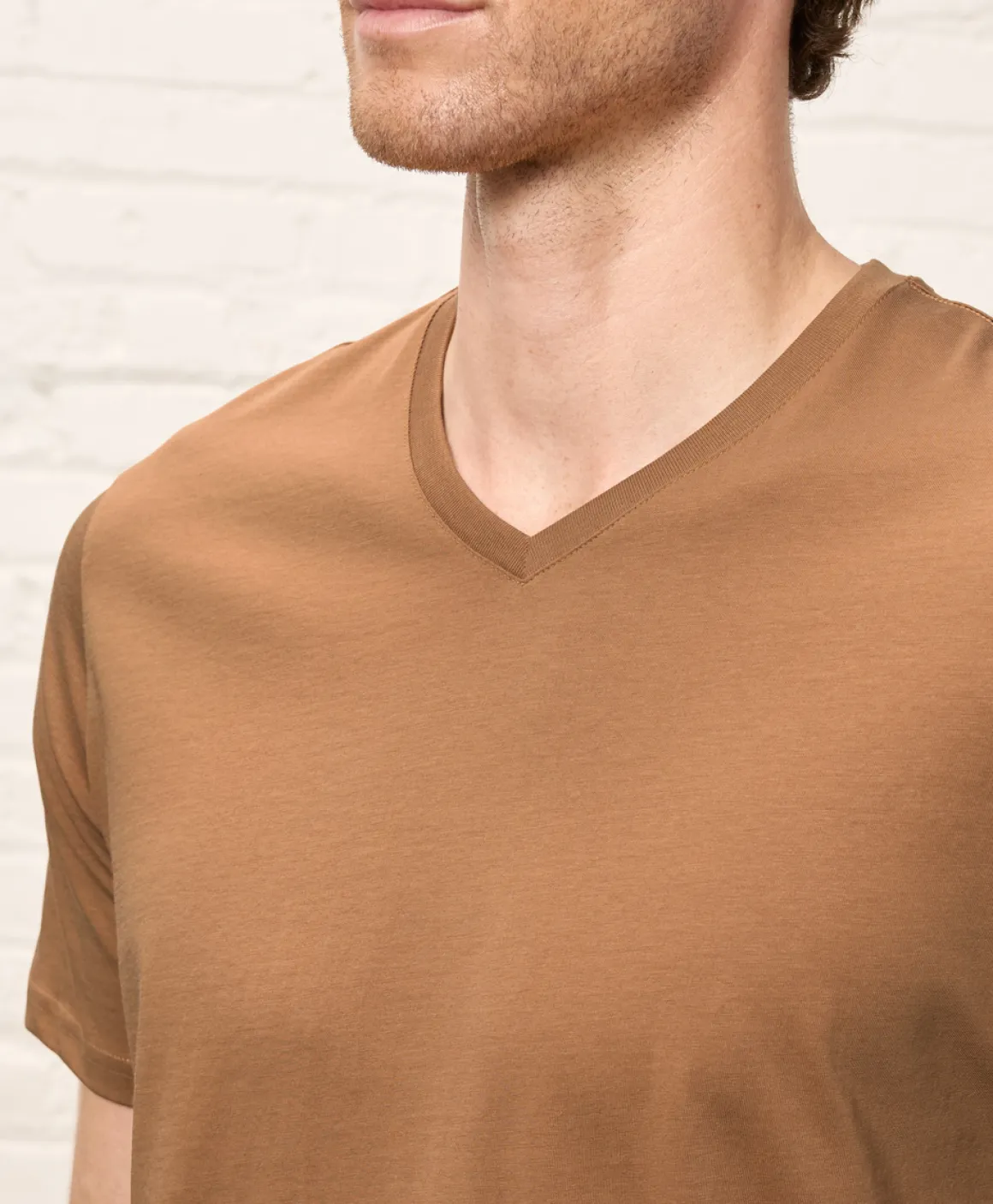 Organic Softspun Essential V-Neck Tee